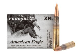 Federal American Eagle .50 BMG 660gr Full Metal Jacket Ammo - Box of 10